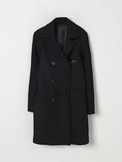 Cappotto a doppiopetto in misto lana vergine Fay Junior