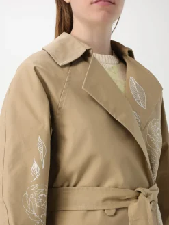 Cappotto a vestaglia in misto cotone Twinset - Actitude
