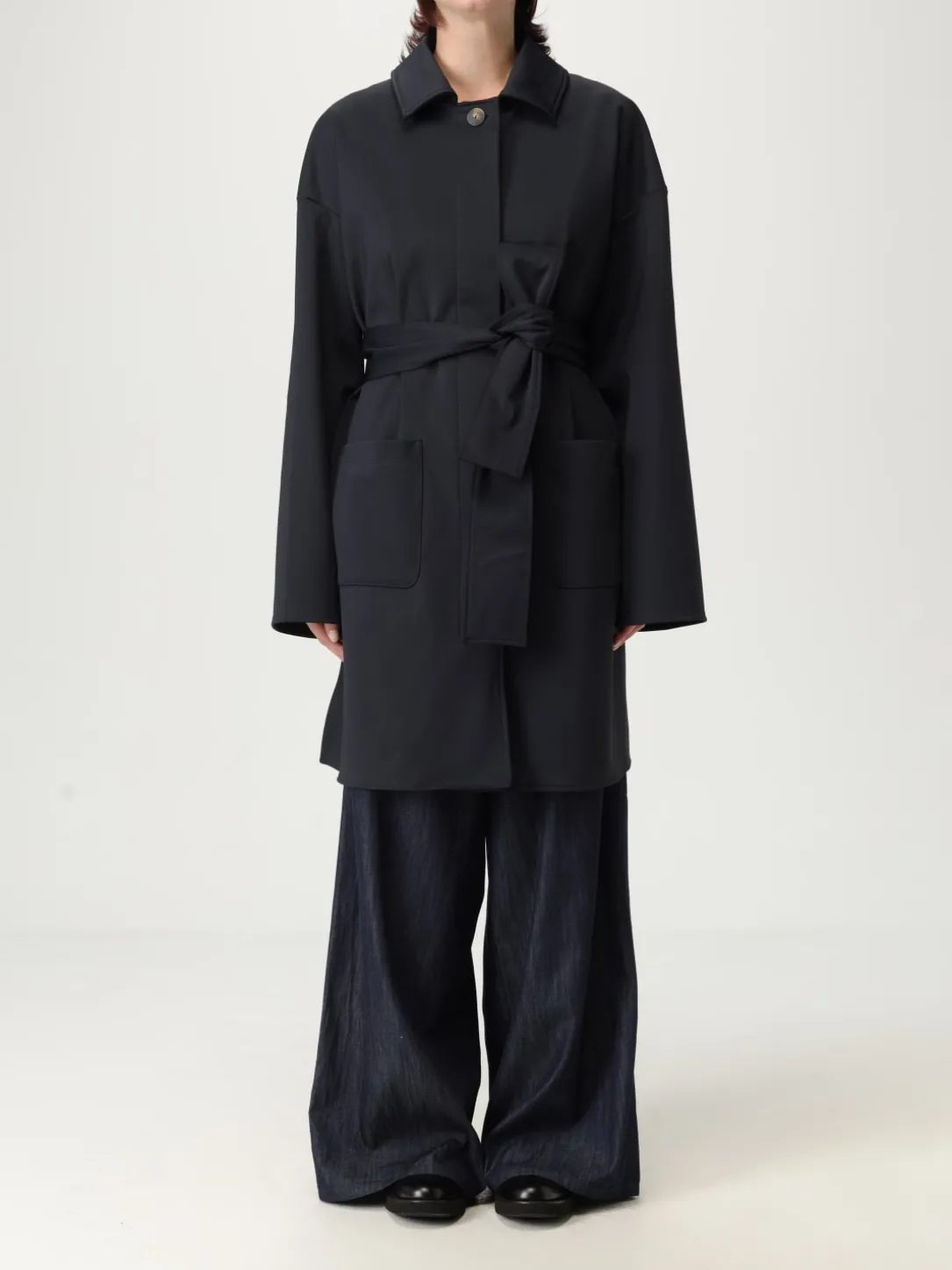 Cappotto Lodi in jersey tecnico Mm Max Mara