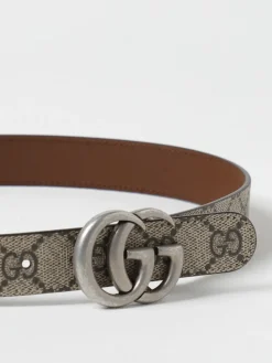 Cintura GG Gucci in tessuto GG Supreme