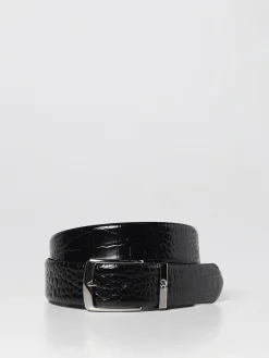 Cintura Philipp Plein in pelle stampa cocco