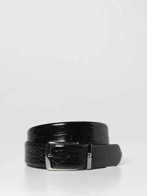 Cintura Philipp Plein in pelle stampa cocco