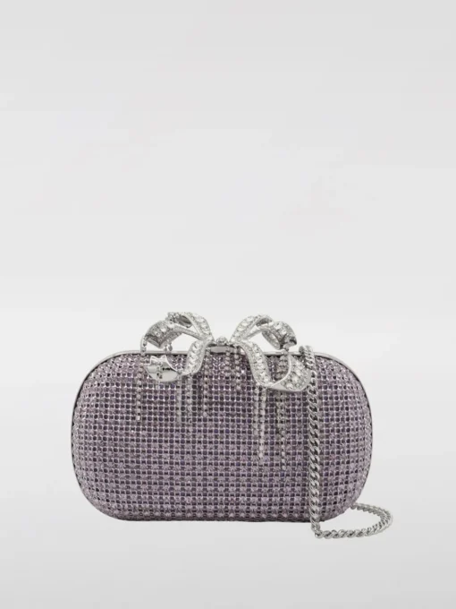 Clutch box con strass Self-Portrait
