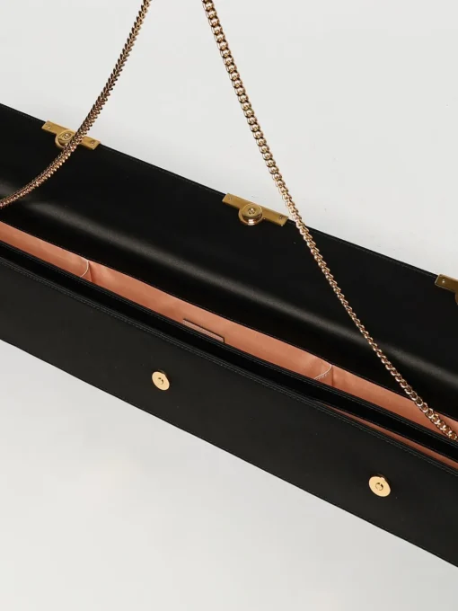 Clutch Oversize Baguette Moschino Couture in viscosa