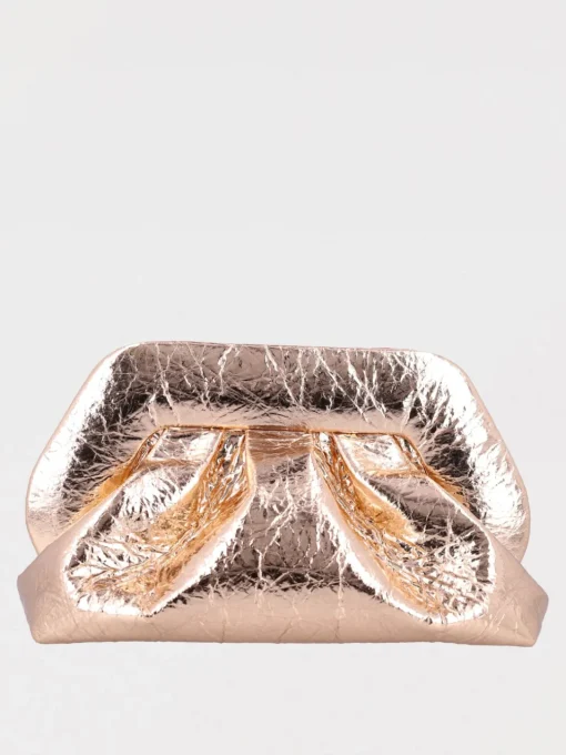 Clutch Tia Themoirè in pelle vegana