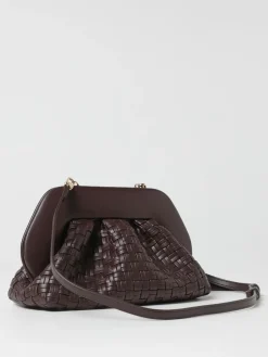 Clutch Tia Themoirè in pelle vegana intrecciata
