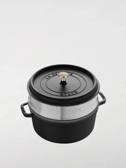 Cocotte con cestello a vapore rotonda 26 cm Staub