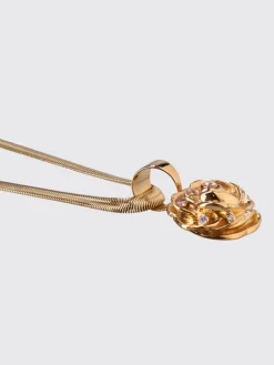 Collana Magda Butrym in ottone con strass incastonati