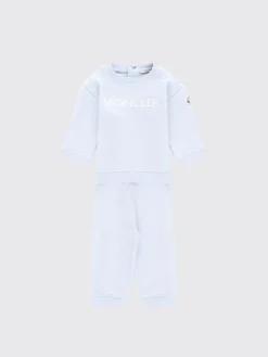 Coordinato in cotone con logo Moncler