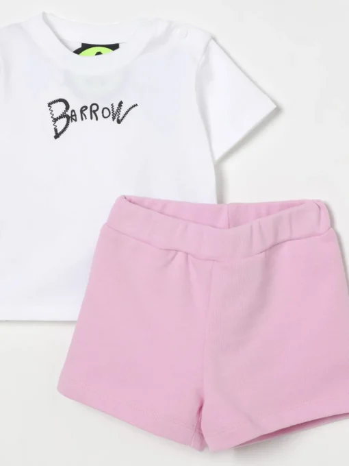 Coordinato in cotone con stampa Bear Barrow Kids