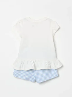 Coordinato in cotone con stampa Bear Polo Ralph Lauren