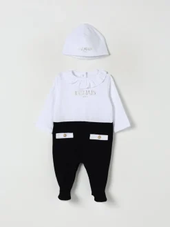 Coordinato in cotone con cappello Balmain