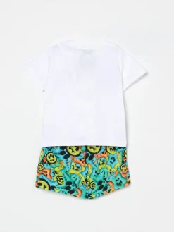 Coordinato in cotone con stampa Bear Barrow Kids