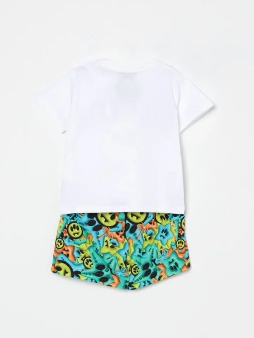 Coordinato in cotone con stampa Bear Barrow Kids