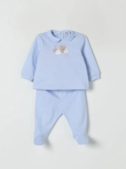 Coordinato in cotone Il Gufo con logo