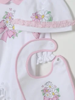 Coordinato in cotone stampato Monnalisa