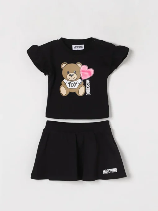Coordinato in cotone Teddy Toy Moschino