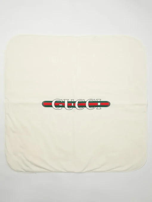 Copertina Gucci in cotone con stampa logo