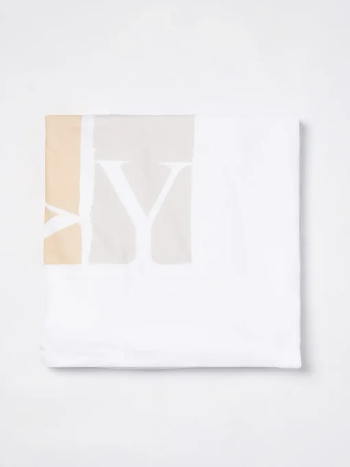 Copertina in cotone con stampa logo Fay Junior
