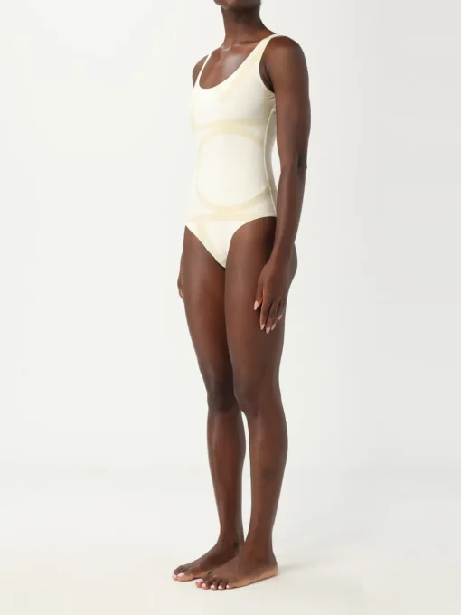 Costume da bagno intero con maxi logo Toteme
