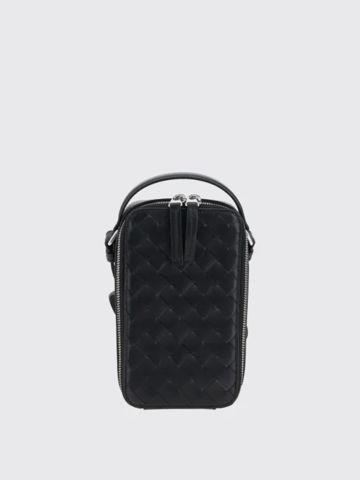 Cover in pelle di vitello intrecciata Bottega Veneta