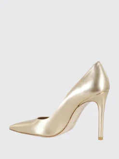 Décolleté Power Stuart Weitzman in pelle laminata