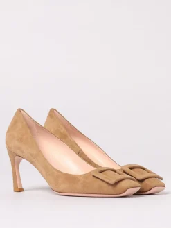 Décolleté Trompette Roger Vivier in camoscio