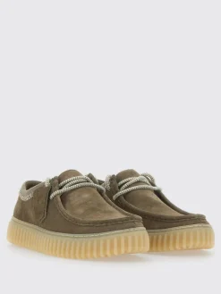 Derby Clarks in camoscio