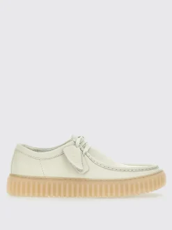 Derby Clarks in pelle a grana naturale