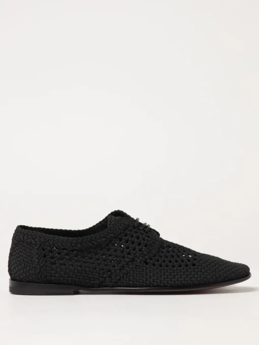 Derby Dolce & Gabbana in tessuto crochet