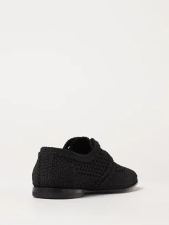 Derby Dolce & Gabbana in tessuto crochet