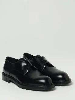 Derby Emporio Armani in pelle spazzolata