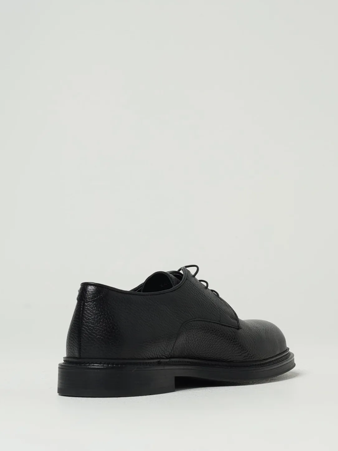 Derby Emporio Armani in pelle martellata