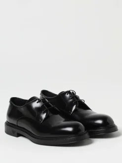 Derby Emporio Armani in pelle spazzolata