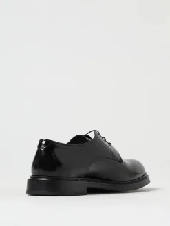 Derby Emporio Armani in pelle spazzolata