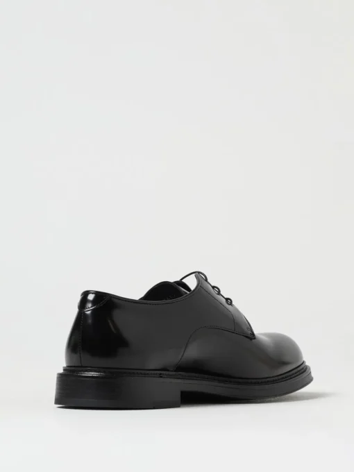 Derby Emporio Armani in pelle spazzolata
