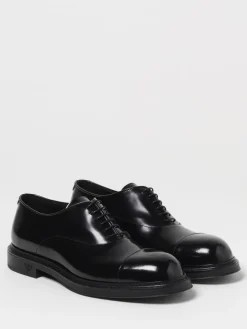 Derby Emporio Armani in pelle spazzolata