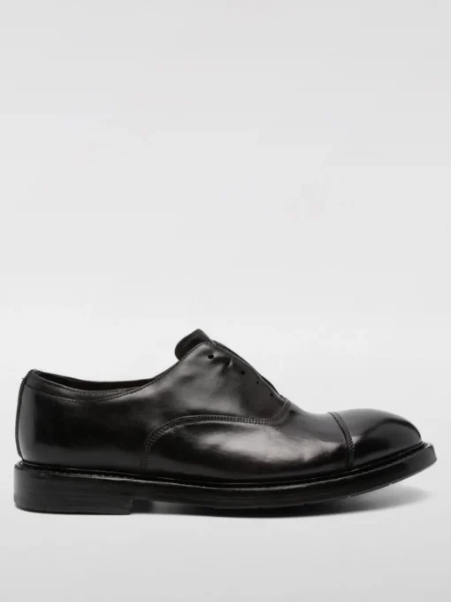 Derby King Brass Premiata in pelle spazzolata