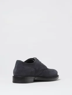 Derby Tod's in camoscio con motivo brogue