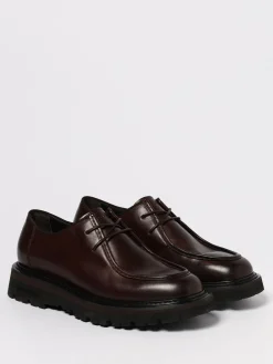Derby Woolrich in pelle