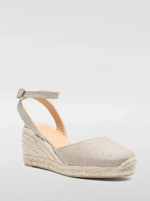 Espadrillas Cybil Castañer in tessuto lamè