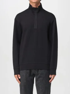 Felpa a collo alto Armani Exchange in misto cotone