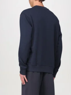 Felpa a girocollo basic con mini logo Hugo