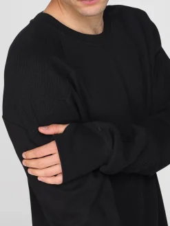 Felpa a girocollo in cotone Thom Krom