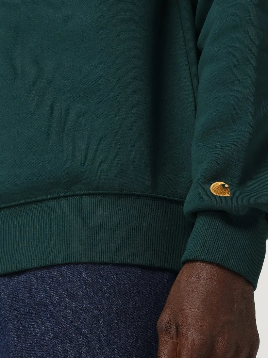 Felpa a girocollo in misto cotone Carhartt Wip