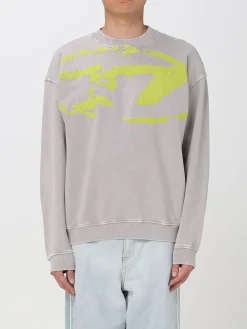 Felpa a girocollo Oval D Diesel in cotone