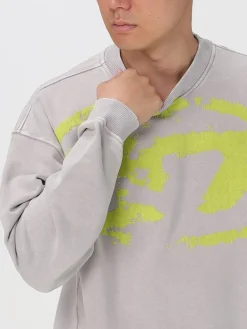 Felpa a girocollo Oval D Diesel in cotone