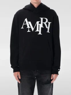 Felpa basic Amiri in cotone con logo