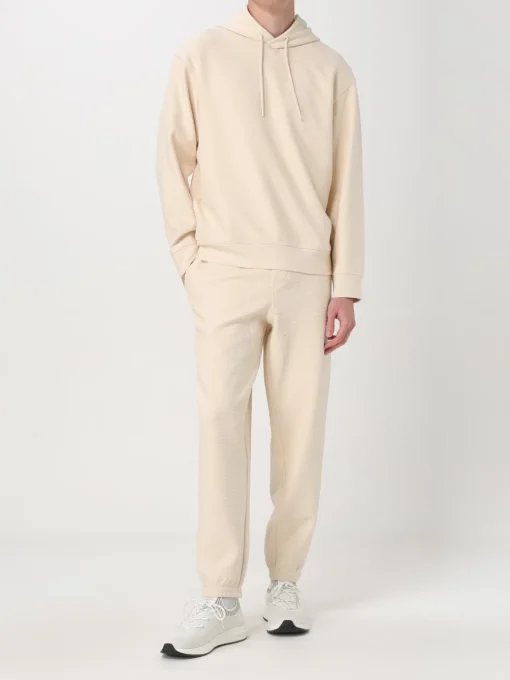 Felpa basic Emporio Armani in misto cotone