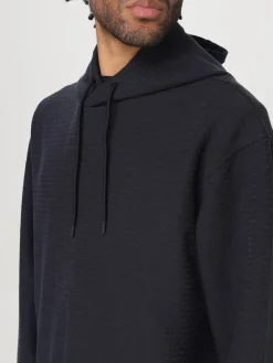 Felpa basic Emporio Armani in misto cotone